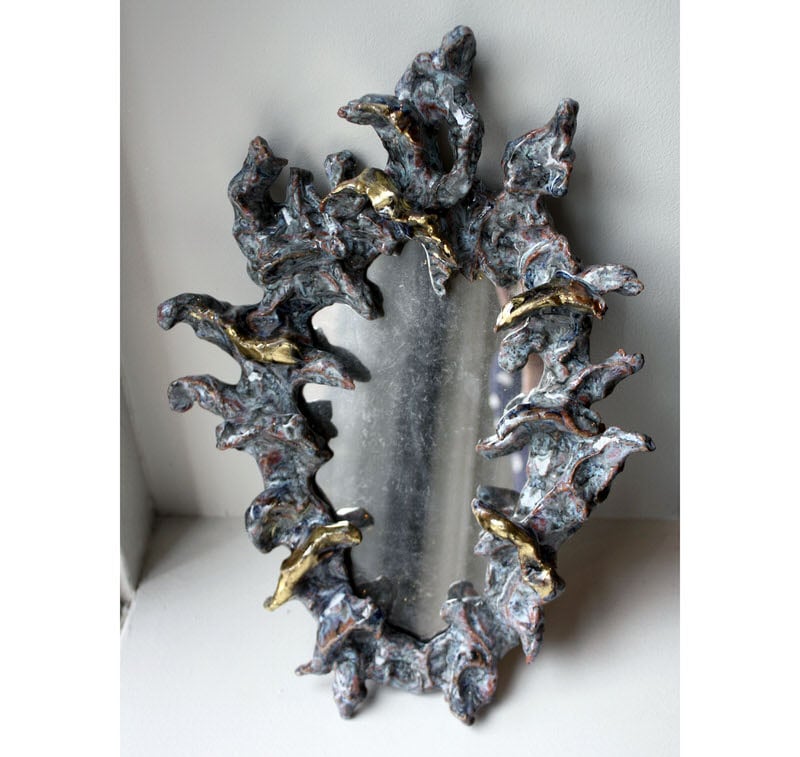 マルコリン・アート・クリスタル 貝殻 M177 Mirror Sketch — Gerald Bland